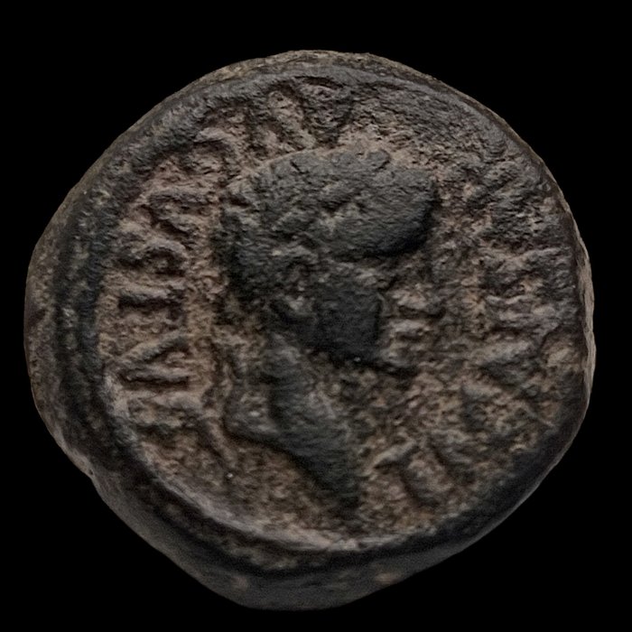 Hispania, Celsa. Tiberius (AD 14-37). Semis