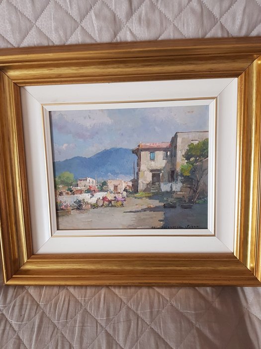 Mario Maresca Serra (1912-1991) - Paesaggio vesuviano - NO RESERVE