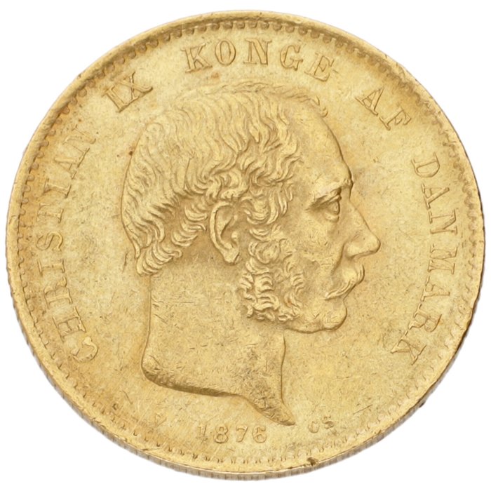 Danmark. Christian IX. 20 Kroon 1876