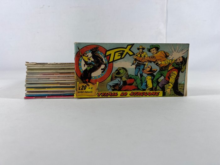 Serie Mexico - Strisce Tex completa 1/19 - 19 Complete series - Første udgave - 1961/1961