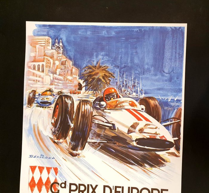 Michel Beligond - Monaco Gd Prix d'Europe 1963