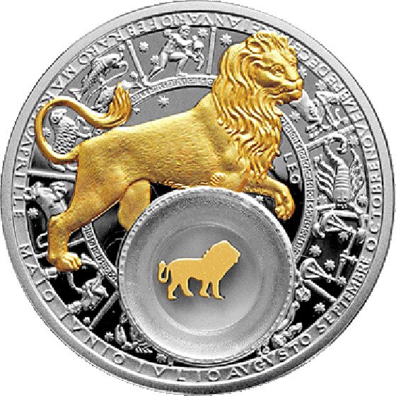 Hviderusland. 20 Roubles 2013 Leo, Proof  (Ingen mindstepris)