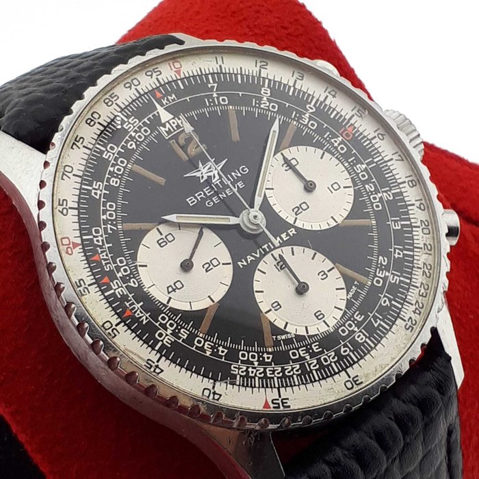 Breitling - Navitimer Twins Jet 806 Mechanical Hand Winding Chronograph Cal. Venus 178 Panda Dial "Rare Vintage - 806 - Mænd - 1960-1969