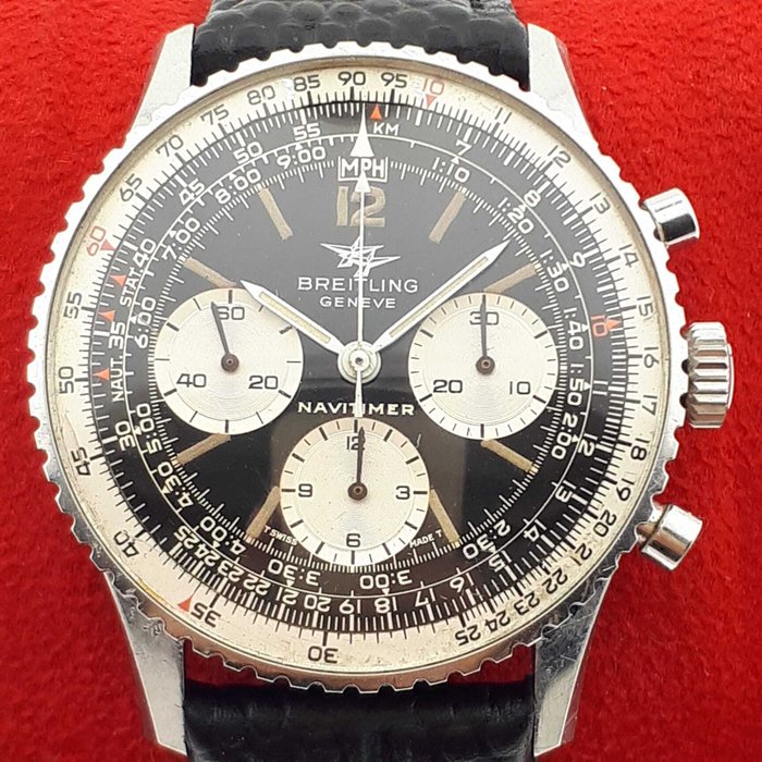 Breitling - Navitimer Twins Jet 806 Mechanical Hand Winding Chronograph Cal. Venus 178 Panda Dial "Rare Vintage - 806 - Mænd - 1960-1969