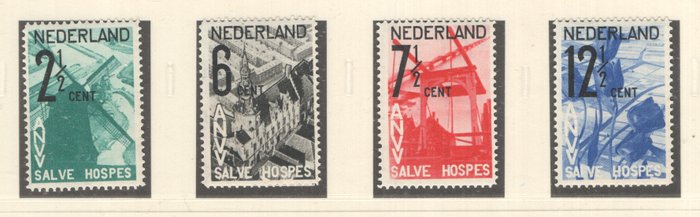 Holland 1932/1938 - Udvalg af frimærker mellem NVPH 244/309