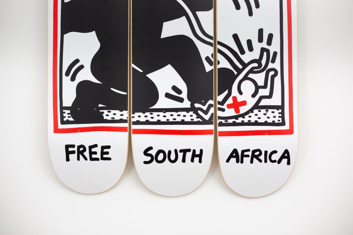 Keith Haring x The Skateroom - Free South Africa