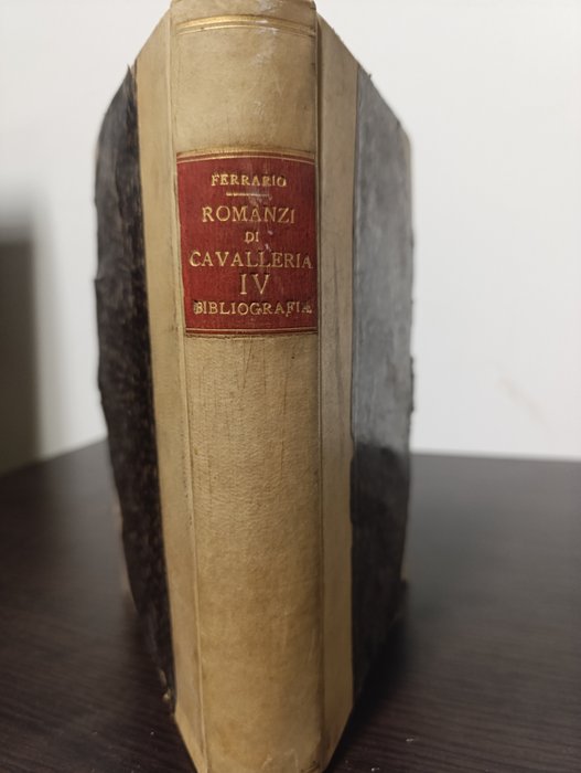 Melzi - Bibliografia dei romanzi e dei poemi cavallereschi italiani - 1838