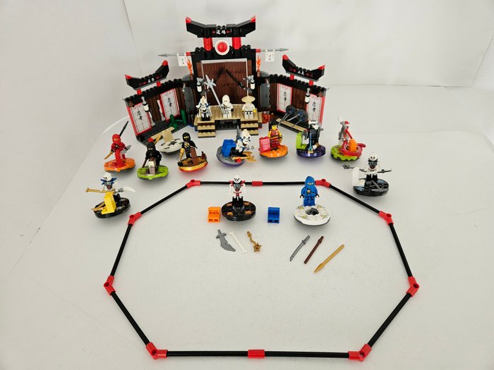 Lego - Ninjago - 2504-2111-2112-2115-2116-2170-2172-2173-2256-2257-9564 - Spinjitzu Dojo + 10