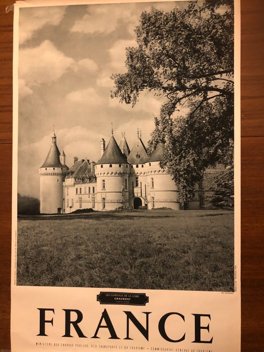 Claude Sauvageot - Braun et Cie - Les Châteaux de la Loire Château de Chaumont - 1970‹erne