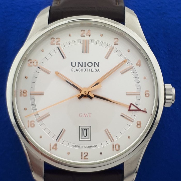 Union Glashütte - Belisar GMT Automatic - D 009429A - Mænd - 2011-nu