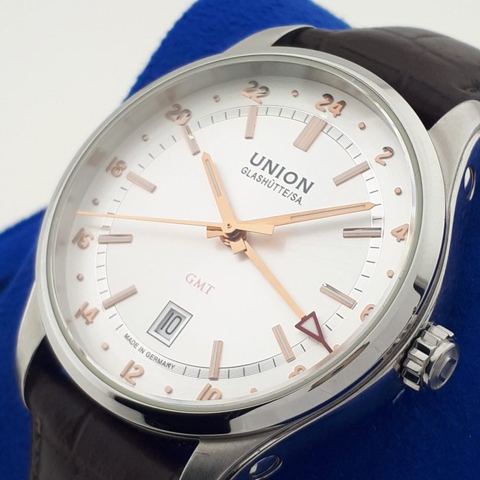 Union Glashütte - Belisar GMT Automatic - D 009429A - Mænd - 2011-nu