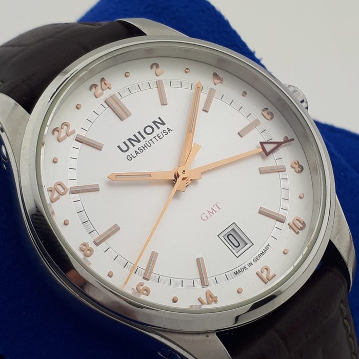 Union Glashütte - Belisar GMT Automatic - D 009429A - Mænd - 2011-nu