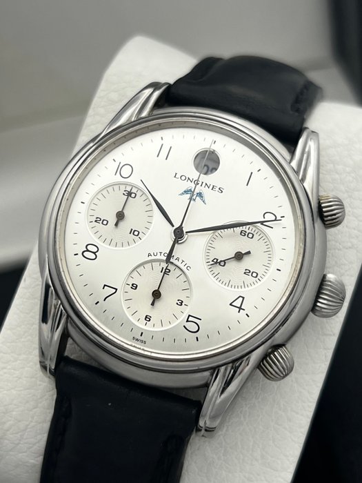 Longines - Pilot Chronograph - L4.661.4 - Mænd - 1990-1999