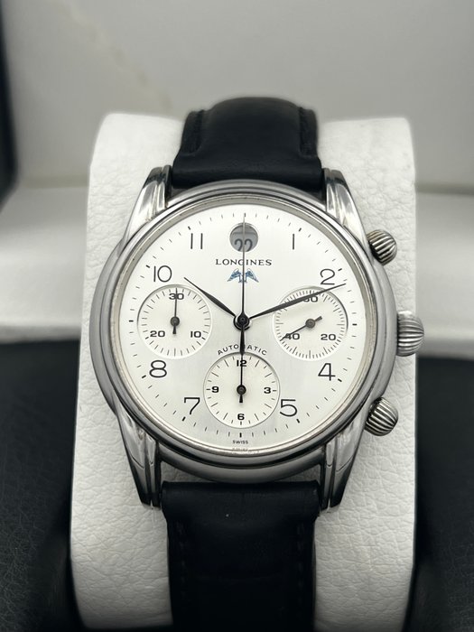 Longines - Pilot Chronograph - L4.661.4 - Mænd - 1990-1999