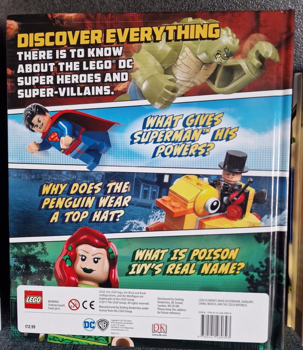 Lego - Super Heroes - DC comics Super Heroes character encyclopedia met exclusieve minifiguur - DC Comics Super Heroes - 2010-2020