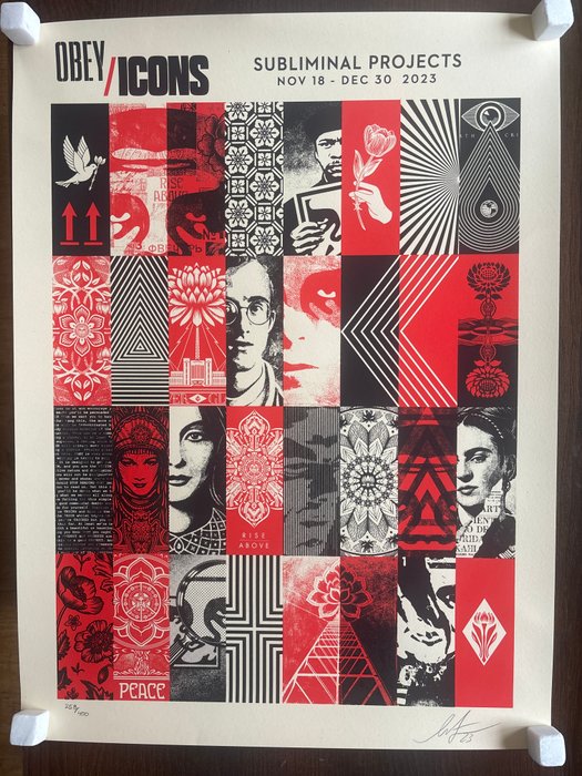 Shepard Fairey (OBEY) (1970) - Obey / icons