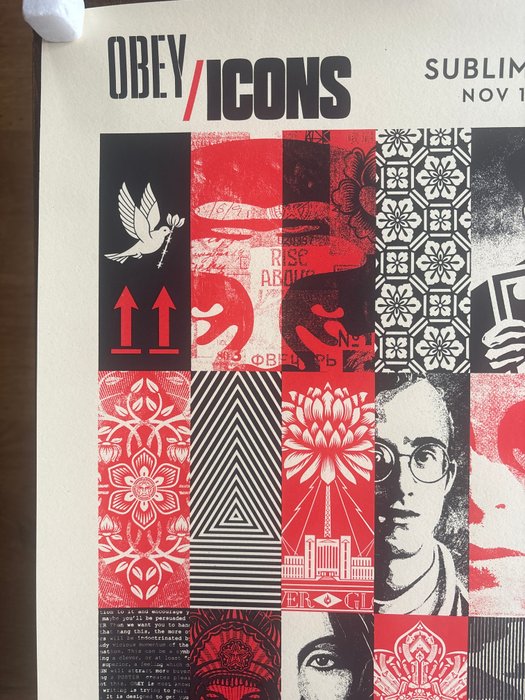 Shepard Fairey (OBEY) (1970) - Obey / icons