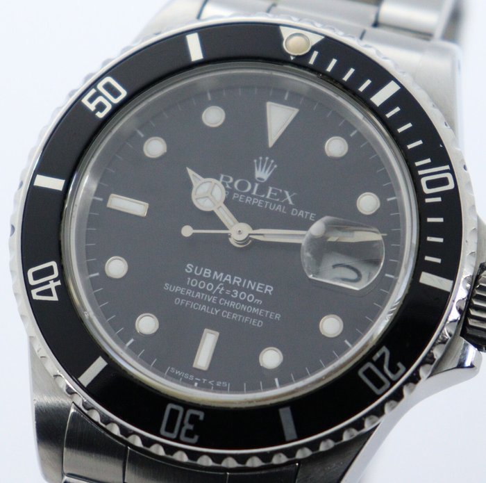 Rolex - Submariner Date 'Triple 0' - Ingen mindstepris - 168000 - Mænd - 1988