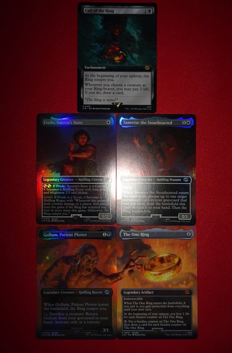 Wizards of The Coast - 5 Card - Lord of the Rings - The One Ring