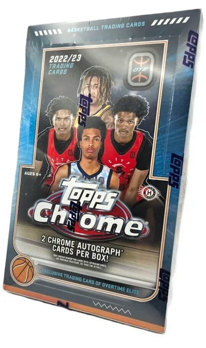 2022/23 Topps Chrome OTE - 1 Sealed box - Næsten så god som ny (NM)