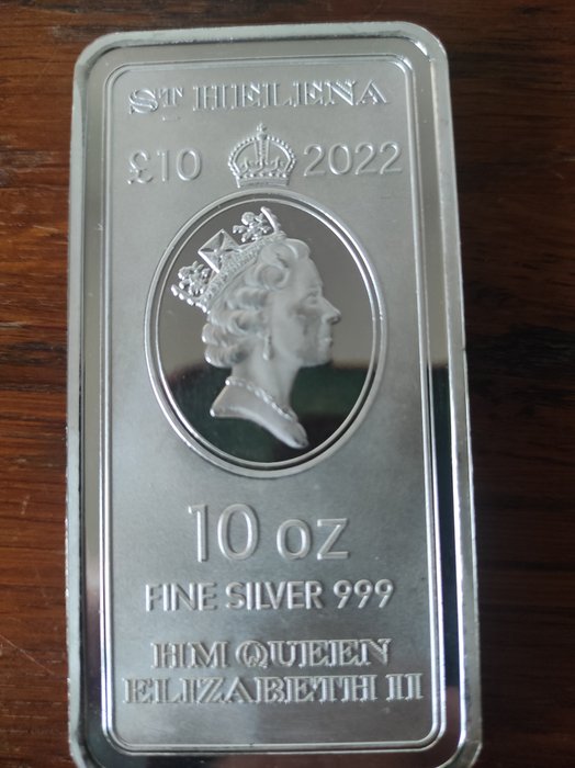 Saint Helena (Britisk Oversøisk Territorie). 10 Pounds 2022 Victory Through Harmony, 10 Oz (.999)