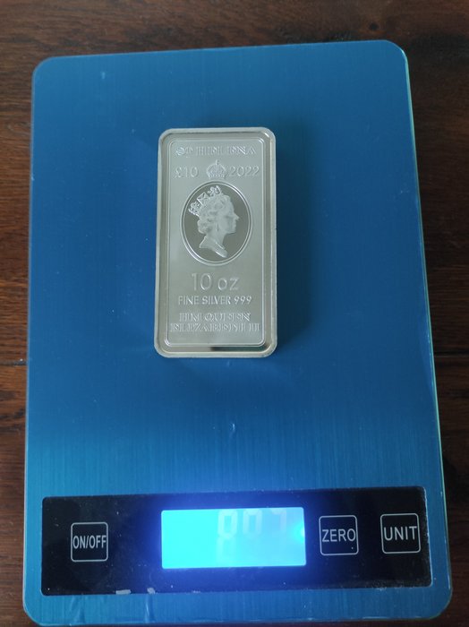 Saint Helena (Britisk Oversøisk Territorie). 10 Pounds 2022 Victory Through Harmony, 10 Oz (.999)