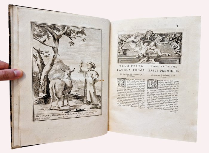 Fossati - Raccolta di Varie Favole - Recueil de Diverses Fables - 1744