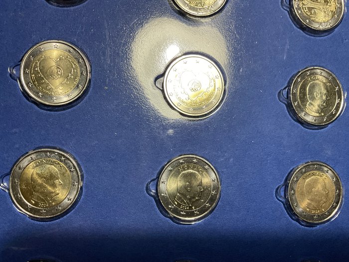 Europa. 2 Euro Various Years (25 coins)  (Ingen mindstepris)