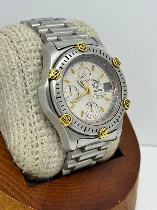 TAG Heuer - 2000 Series Automatic Chronograph - Ingen mindstepris - Ref: 165.806  Eta 2892-2 - Mænd - 1980-1989