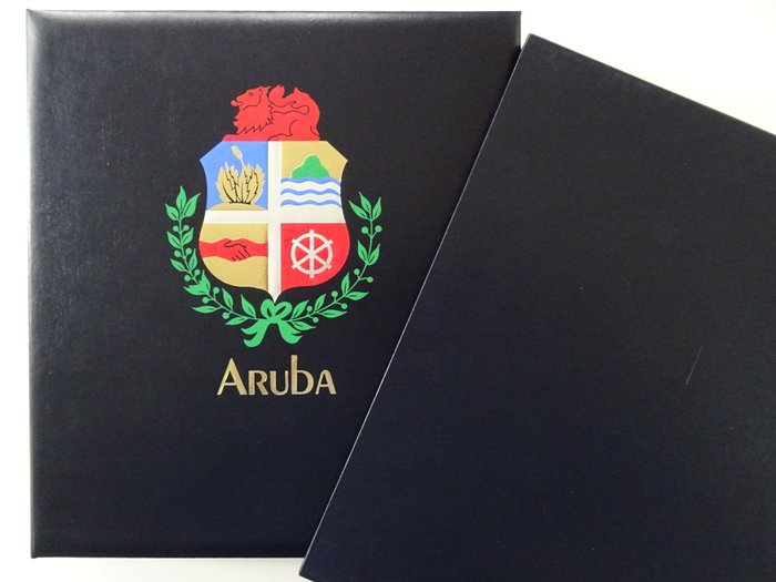 Aruba 1986/2012 - Komplet samling i DAVO LX album med kassette.