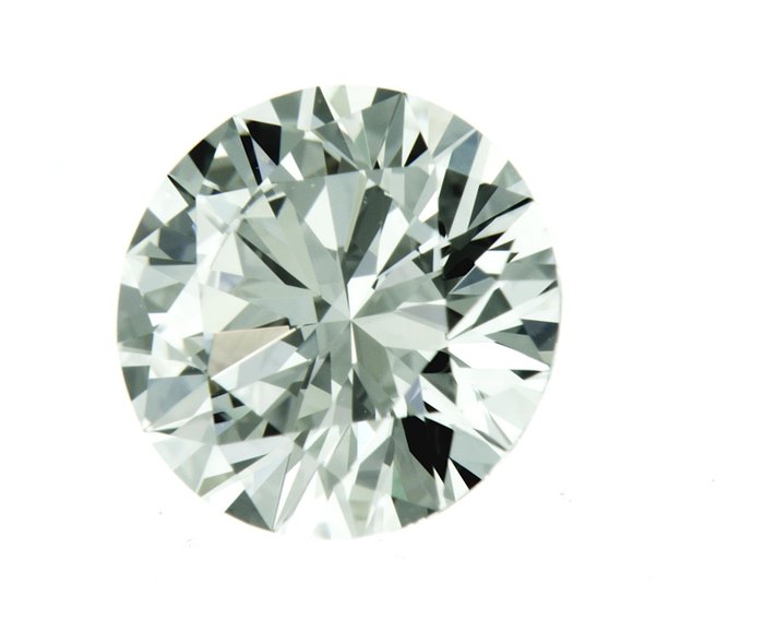 1 pcs Diamant  (Natur)  - 1.36 ct - Rund - D (farveløs) - VVS2 - Gemological Institute of America (GIA) - a8