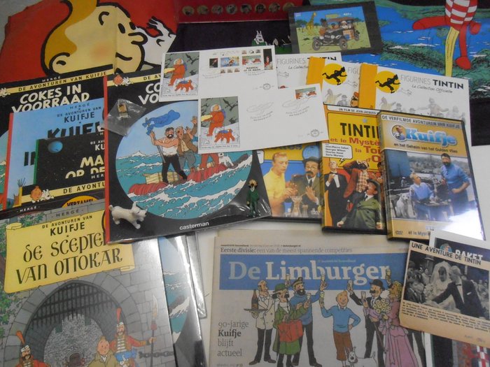 Tintin, 12 kg Various merchandise objects