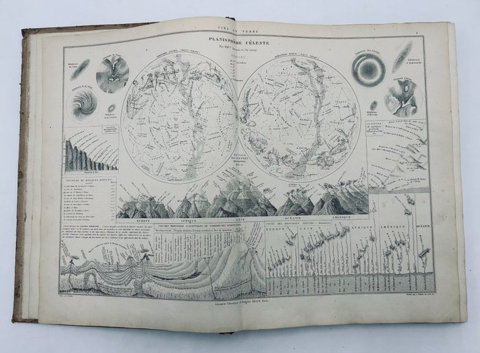 MM Drioux Ch Leroy - Atlas Universel et Classique de Géographie Ancienne Romaine de Moyen Age Moderne et Contemporaine - 1872