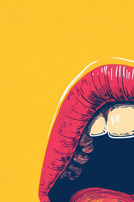 Iconica - Pop Art Lips · XXL