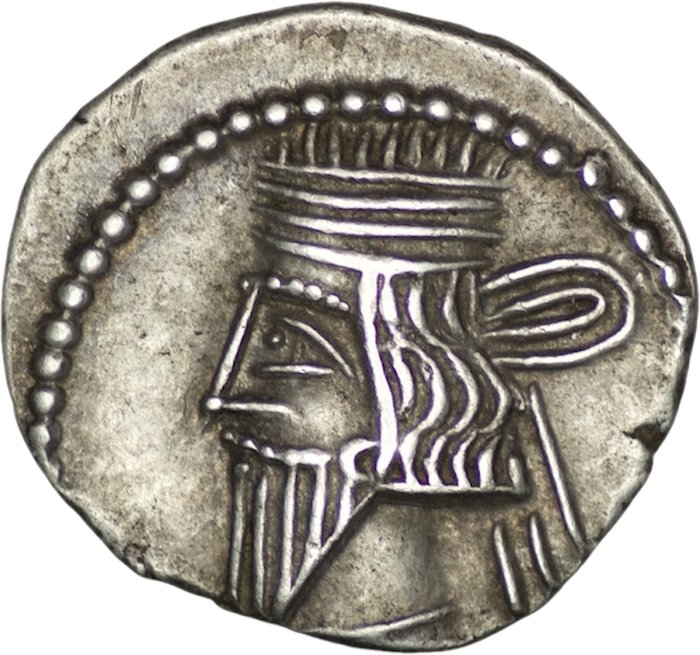 Partheren Empire. Pacorus I (ca. AD 78-120). Drachm / Ekbatana mint  (Ingen mindstepris)