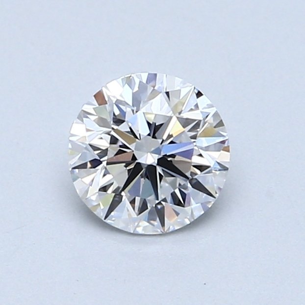 1 pcs Diamant  (Natur)  - 070 ct - Rund - D (farveløs) - IF - Gemological Institute of America (GIA)