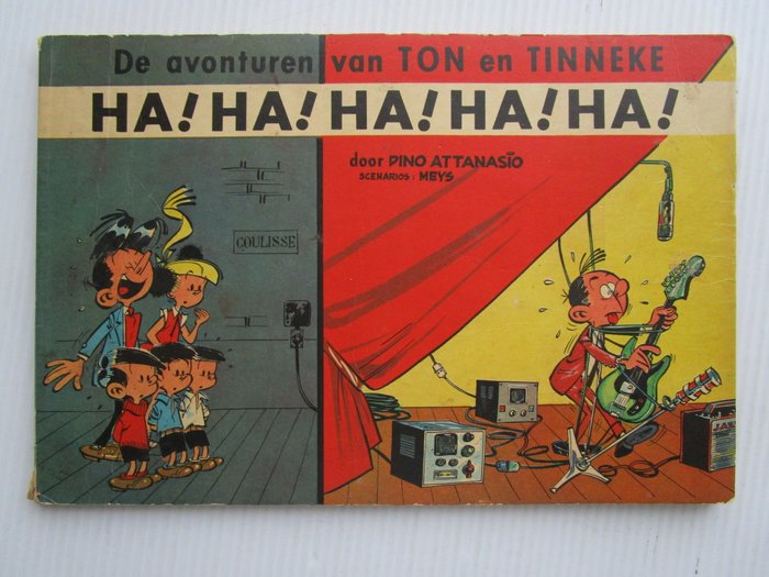 Ton en Tinneke - Lombard Collectie 73 - Ha ! Ha ! Ha ! Ha ! Ha ! - 1 Album - Første udgave - 1964