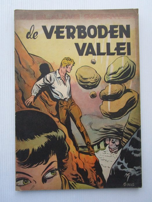 De Blauwe Sperwer 5/6 - De verboden vallei / Kaap nul - 2 Album - Første udgave - 1954