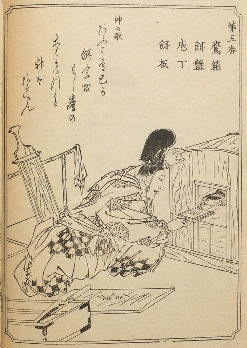 Kawanabe Kyōsai 河鍋暁斎 (1831-1889) - "Ehon taka kagami nihen" 絵本鷹かゞみ  二編上 (An Illustrated Mirror of Falconry part 2 vol 1) - 1879