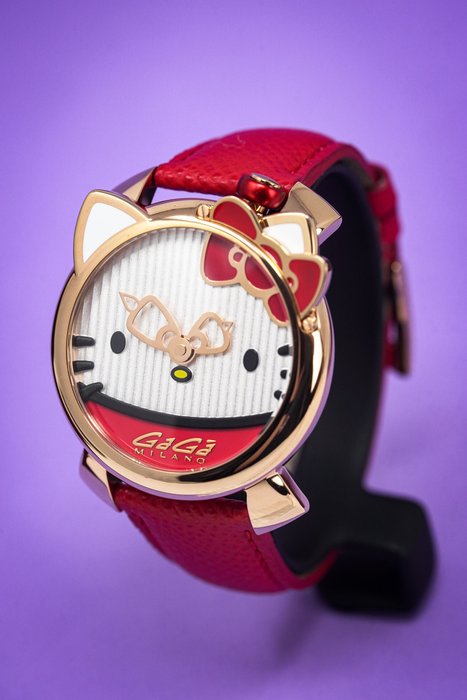 GaGà Milano - Ingen mindstepris - 5526HY01R0LSRM0 - Kvinder - HELT NY - Hello Kitty Collection - Rose Gold