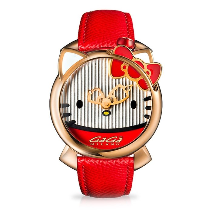 GaGà Milano - Ingen mindstepris - 5526HY01R0LSRM0 - Kvinder - HELT NY - Hello Kitty Collection - Rose Gold