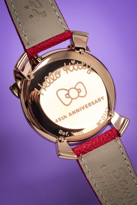 GaGà Milano - Ingen mindstepris - 5526HY01R0LSRM0 - Kvinder - HELT NY - Hello Kitty Collection - Rose Gold