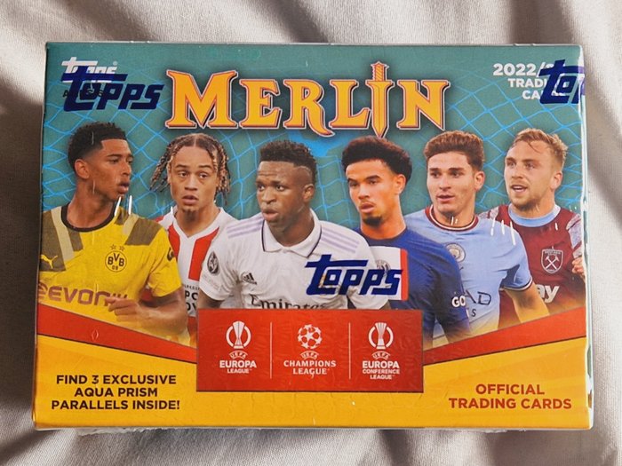 2022/23 Topps Merlin UEFA - 1 Sealed box - Næsten så god som ny (NM)