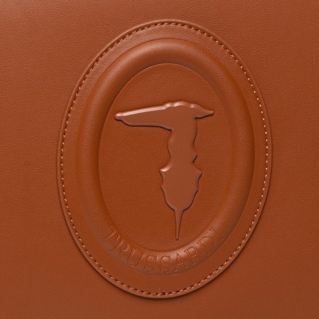 Trussardi - Lisbona Shopper Cognac - Håndtaske