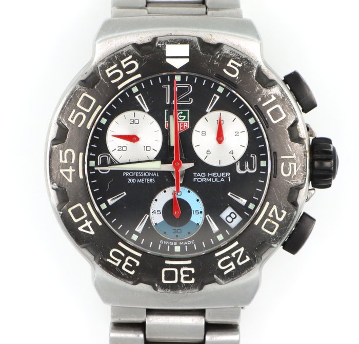 TAG Heuer - Formula 1 Chronograph - Ingen mindstepris - CAC 1110-1 - Mænd - 1990-1999