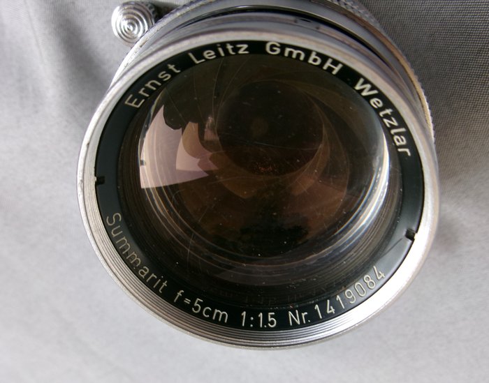 Leica Ernst Leitz Wetzlar Summarit f=5cm 1:15 Kameralinse