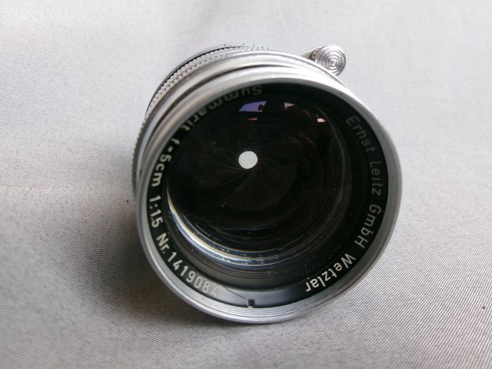 Leica Ernst Leitz Wetzlar Summarit f=5cm 1:15 Kameralinse