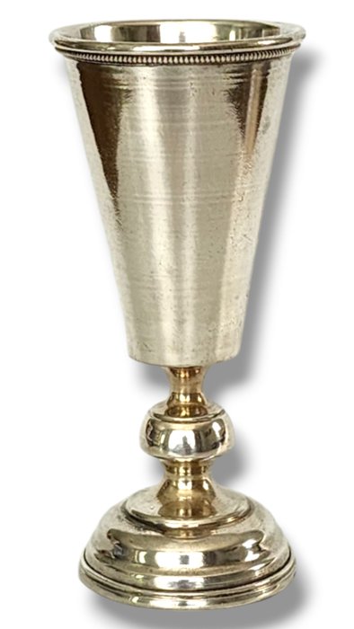 Antique Imperial Russian 84 Silver Cup Circa 1900’s Russisches Silber - Kop - 875 (84 zolotnik) sølv - Antik kejserlig russisk