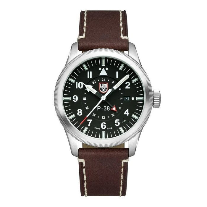 Luminox - Air Pilot P-38 Lightning GMT Collection - Brand New - Ingen mindstepris - XA.9521 - Mænd - 2011-nu