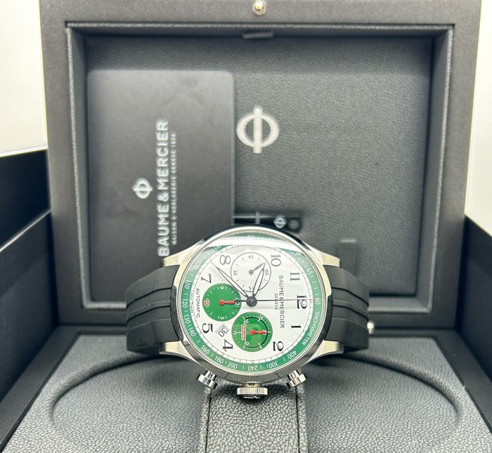 Baume  Mercier - Capeland Chronograph Limited Edition 250 Green - M0A10305 - Mænd - 2011-nu